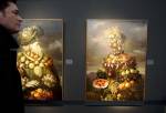 Works by Giovani Stanchi c.1675. Koetser Gallery, Zurich. Frieze Masters 2012. Photograph: Linda Nylind. Courtesy of Linda Nylind/Frieze.